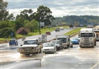 Warrego Highway in flood (2008)